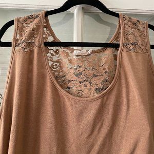 SOFT Lace Back Tank Top